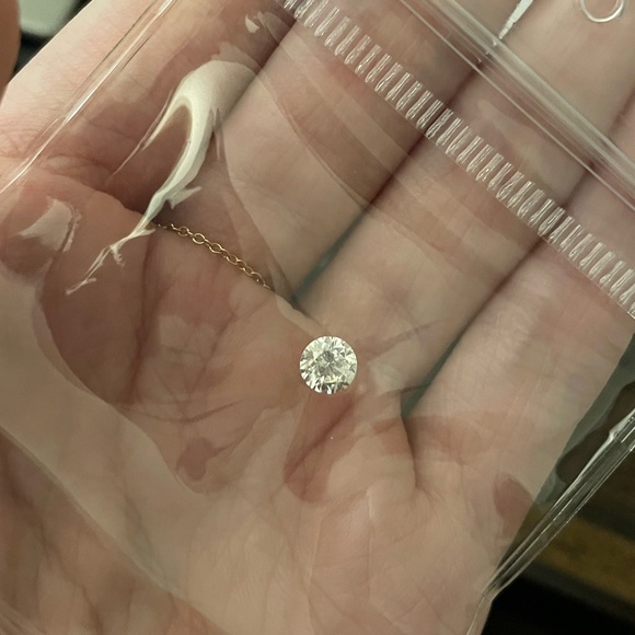 Estate 0.45ct natural earth-mined diamond vintage old round cut 1/2 carat 5mm - Picture 3 of 14